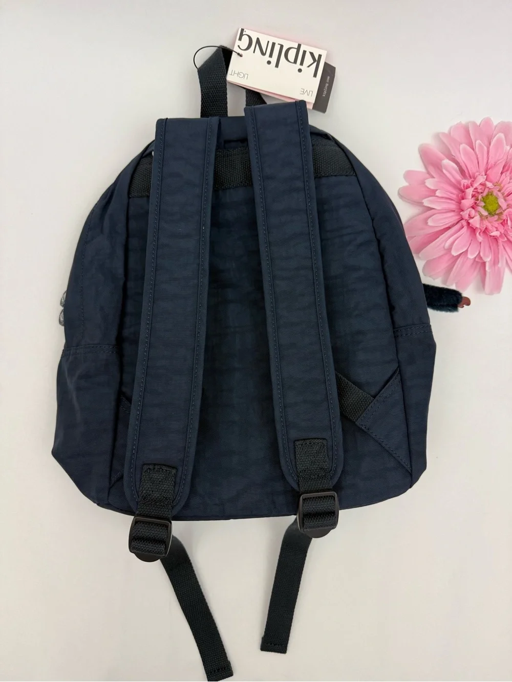 Kipling Challenger 4DX Backpack True Blue Tonal Navy
